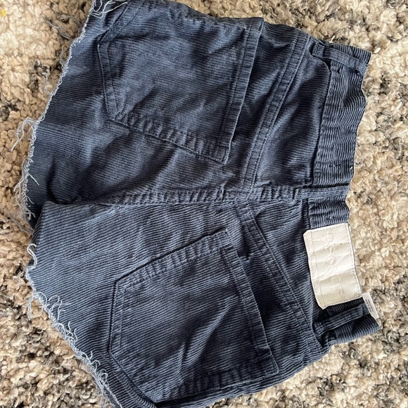 Navy Jean shorts from PacSun. - Picture 3 of 3